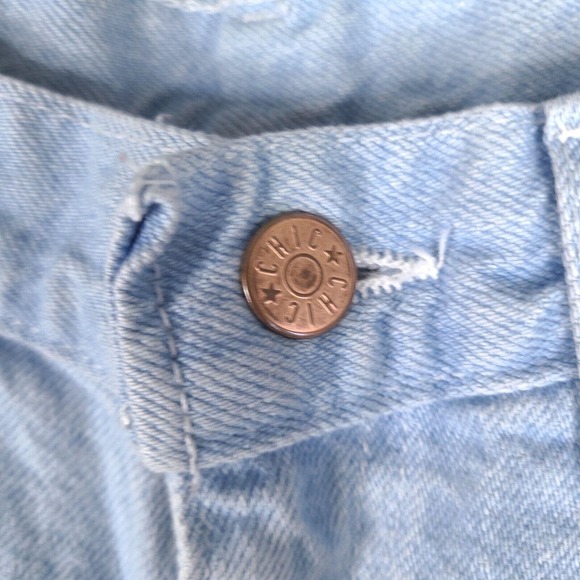Vintage CHIC Women’s Jeans Size 12 Blue 27W x 30L High Rise Mom Jeans - Picture 8 of 16